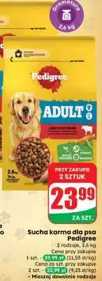 Dino Sucha karma dla psa Pedigree oferta