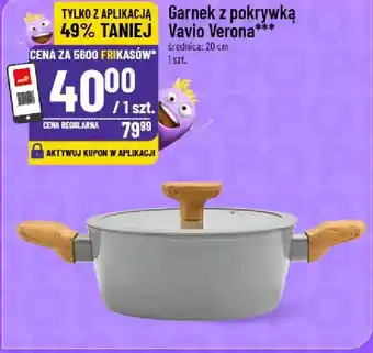 Polomarket Garnek z pokrywką Vavio Verona oferta