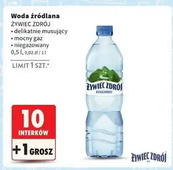 Woda niegazowana Żywiec Zdrój
