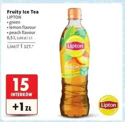 Intermarche Herbata mrożona classic Lipton Green Ice Tea oferta