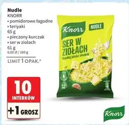 Intermarche Ser w ziołach Knorr Nudle oferta