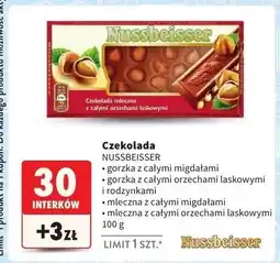 Intermarche Czekolada gorzka z całymi migdałami Alpen Gold Nussbeisser oferta
