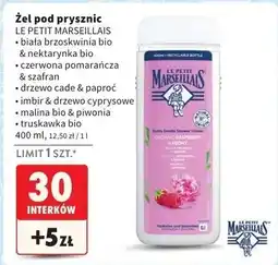 Intermarche Żel pod prysznic truskawka Le Petit Marseillais oferta