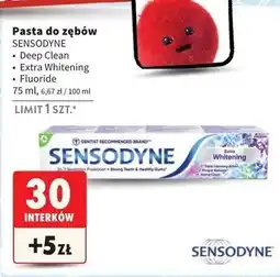 Intermarche Pasta do zębów Sensodyne Fluoride oferta