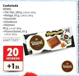 Intermarche Czekolada Wawel Peanut Butter oferta