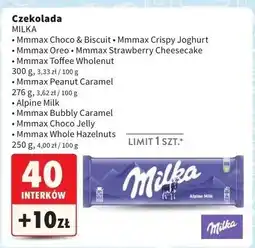 Intermarche Czekolada whole hazelnuts Milka Mmmax oferta