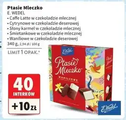 Intermarche Czekoladki waniliowe E. Wedel Ptasie Mleczko oferta