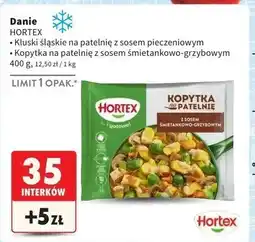 Intermarche Kluski śląskie na patelnię z sosem pieczeniowym Hortex oferta
