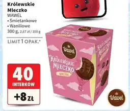 Intermarche Królewskie mleczko śmietankowe Wawel Mleczko oferta