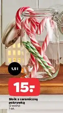 Netto Słoik z ceramiczną pokrywką oferta