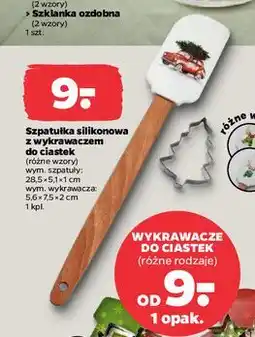 Netto Szpatułka silikonowa z wykrawaczem do ciastek oferta