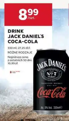Stokrotka Market DRINK JACK DANIEL'S COCA COLA oferta