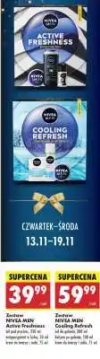 Biedronka Zestaw NIVEA MEN Active Freshness oferta