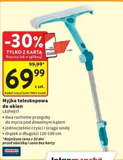 Intermarche Myjka teleskopowa do okien 3w1 Leifheit oferta