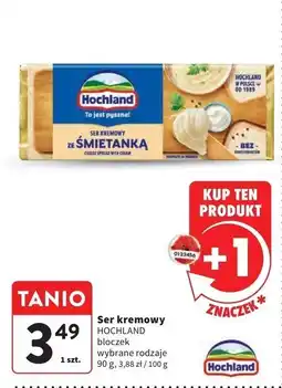 Intermarche Ser kremowy ze śmietanką Hochland oferta