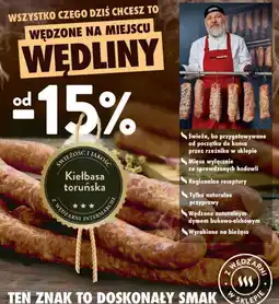 Intermarche Kiełbasa toruńska Intermarche Z Własnej Wędzarni oferta