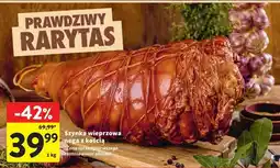 Intermarche Szynka wieprzowa noga z kością oferta