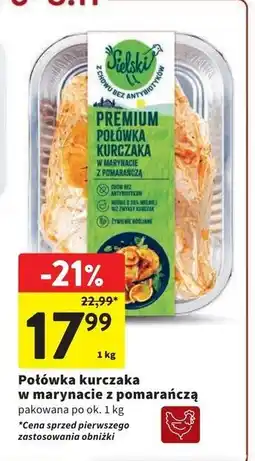 Intermarche Połówka kurczaka w marynacie z pomarańczą Sielski oferta