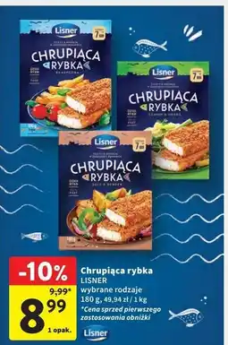 Intermarche Chrupiąca rybka z cytryną Lisner oferta