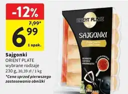 Intermarche Sajgonki z kurczakiem i warzywami Orient Plate oferta