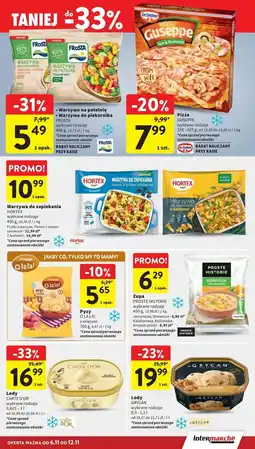 Intermarche Pizza z szynką i pieczarkami Dr. Oetker Guseppe oferta