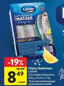 Intermarche Filety śledziowe a la matjas klasyczne Lisner oferta