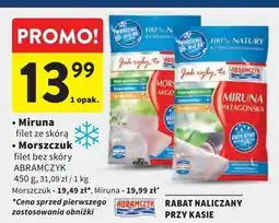 Intermarche Morszczuk filet bez skóry Abramczyk oferta