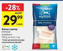 Intermarche Dorsz czarny polędwica Myfood oferta