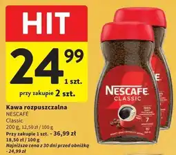 Intermarche Kawa Nescafe Classic oferta