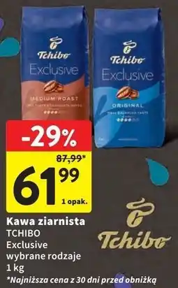Intermarche Kawa Tchibo Exclusive Medium Roast oferta