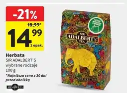 Intermarche Herbata czarna tropikalna Sir Adalbert's Tea oferta