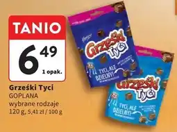 Intermarche Wafelki w czekoladzie Grześki Tyci oferta