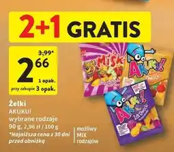 Intermarche Żelki owocki Akuku! oferta