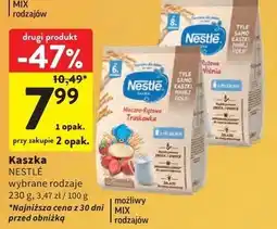 Intermarche Kaszka mleczno-ryżowa jabłko wiśnia Nestle oferta