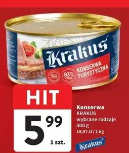 Intermarche Konserwa turystyczna Krakus Animex oferta