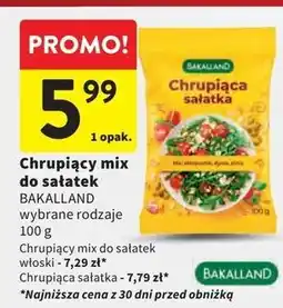 Intermarche Chrupiący mix do sałatek włoski Bakalland oferta