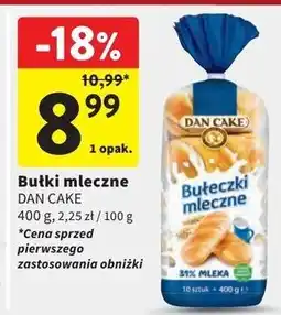 Intermarche Bułeczki mleczne Dan Cake oferta
