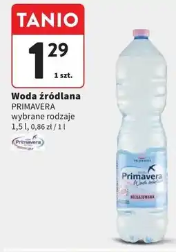 Intermarche Woda niegazowana Primavera oferta
