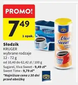 Intermarche Słodzik viva sweet Kruger oferta