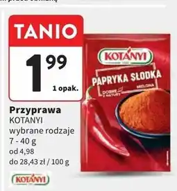 Intermarche Papryka słodka mielona Kotanyi oferta