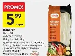 Intermarche Makaron ryżowy wstążki Tao oferta