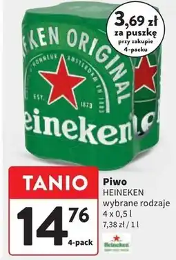 Intermarche Piwo Heineken oferta