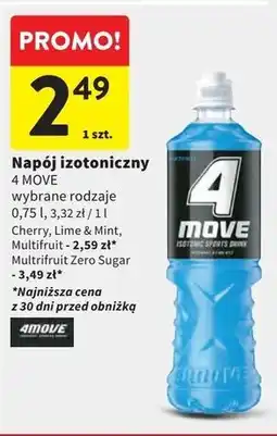 Intermarche Napój zero multifruit 4Move oferta