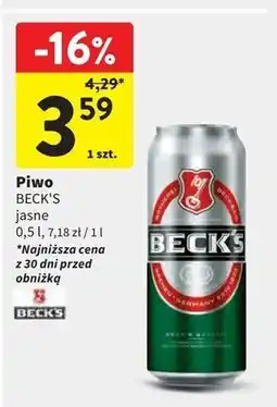 Intermarche Piwo Beck's Imported oferta