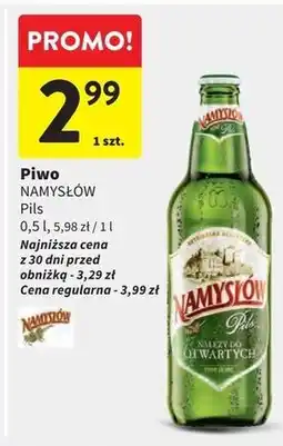 Intermarche Piwo Namysłów Pils oferta