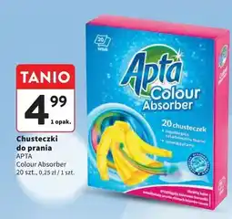 Intermarche Chusteczki do prania zapobiegające farbowaniu ubrań Apta oferta