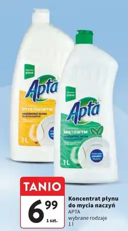 Intermarche Płyn do mycia naczyń cytrynowy Apta oferta