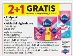 Intermarche Wkładki higieniczne normal Libresse oferta