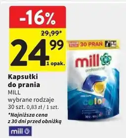 Intermarche Kapsułki do prania color Mill Professional oferta
