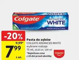 Intermarche Pasta do zębów Colgate Advanced White oferta